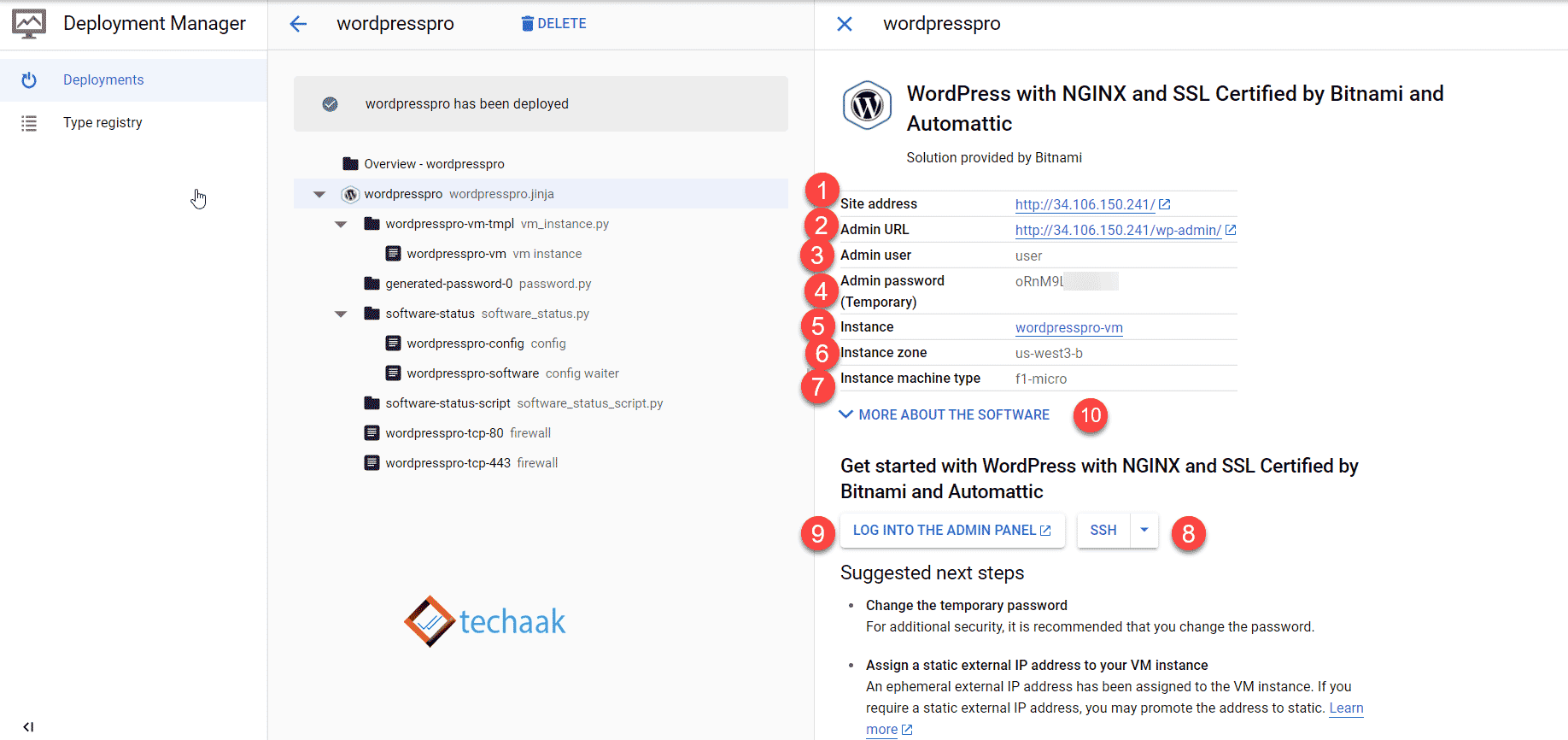 Deployment Manager for WordPress Certified by Bitnami
