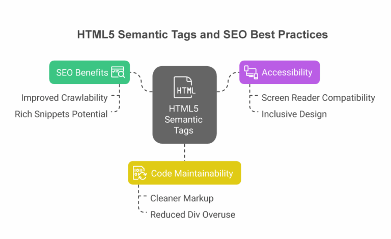 HTML5 Semantics Implementation for the Best SEO Practices.