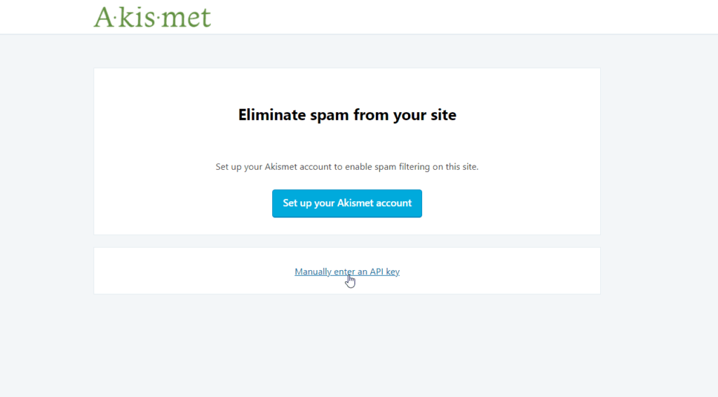 API key Submit