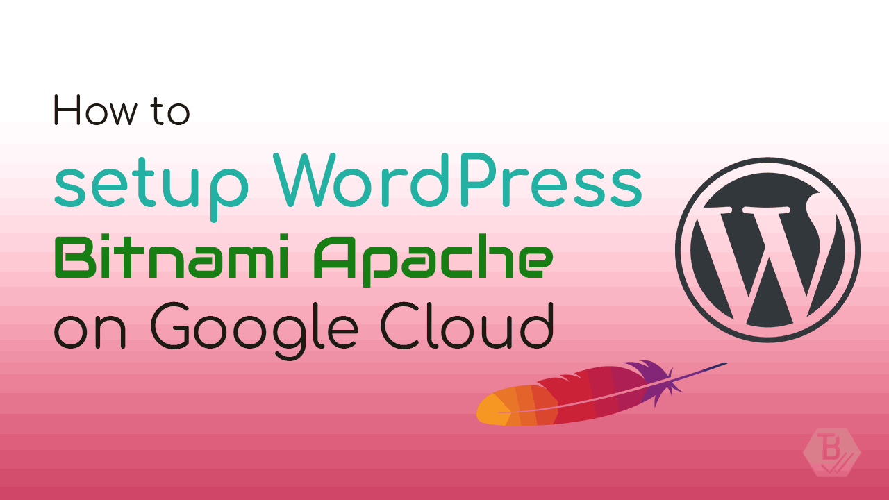 setup WordPress Bitnami Apache