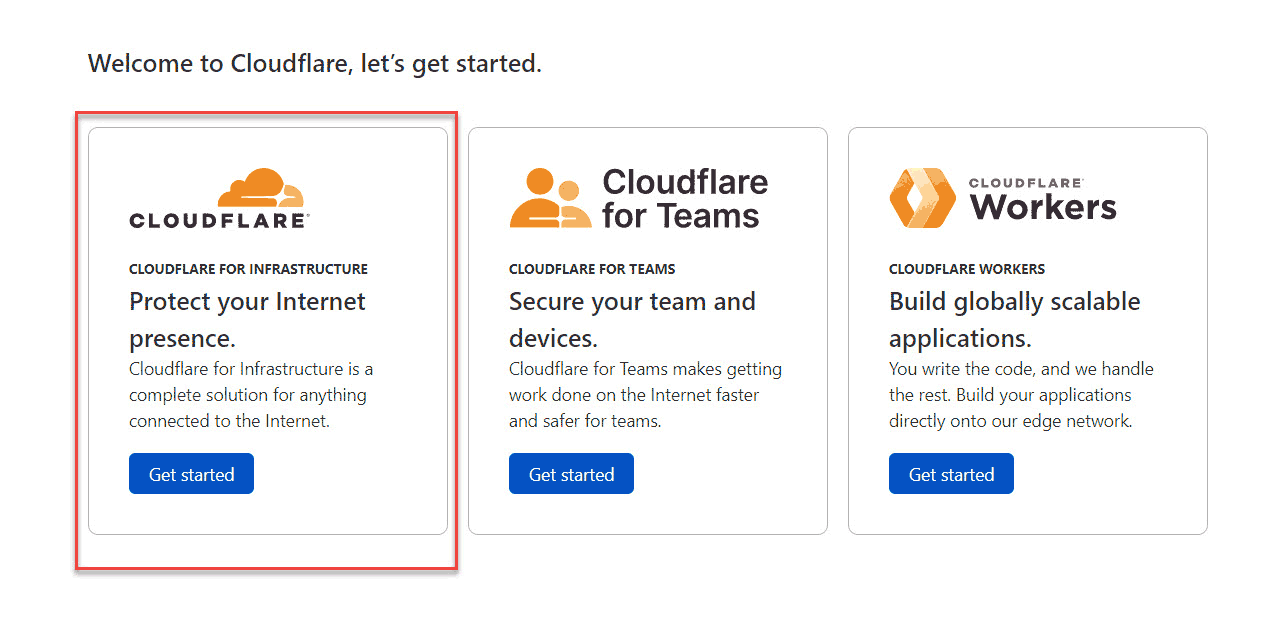 Choose Cloudflare CDN for website