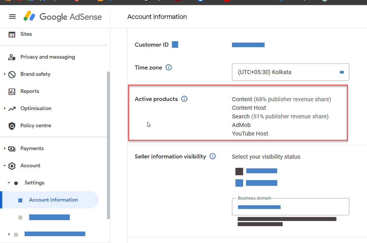 adsense-earning-share