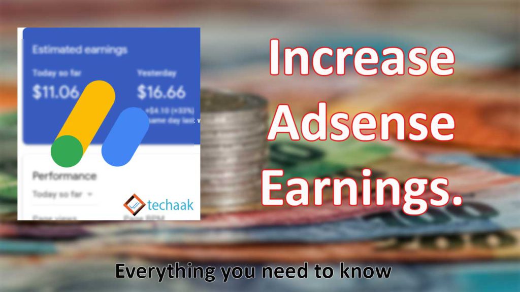 How To Boost Adsense Earnings